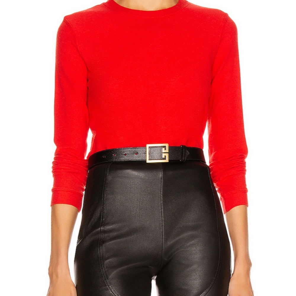 ENZA COSTA Pique Sweatshirt Size Small - Picture 2 of 6